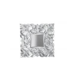 Lustro ścienne Venice 75cm srebrne