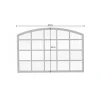 Lustro CRUZ 120 cm czarne
