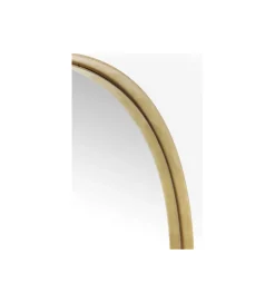 Lustro CURVE 100 cm mosiądź