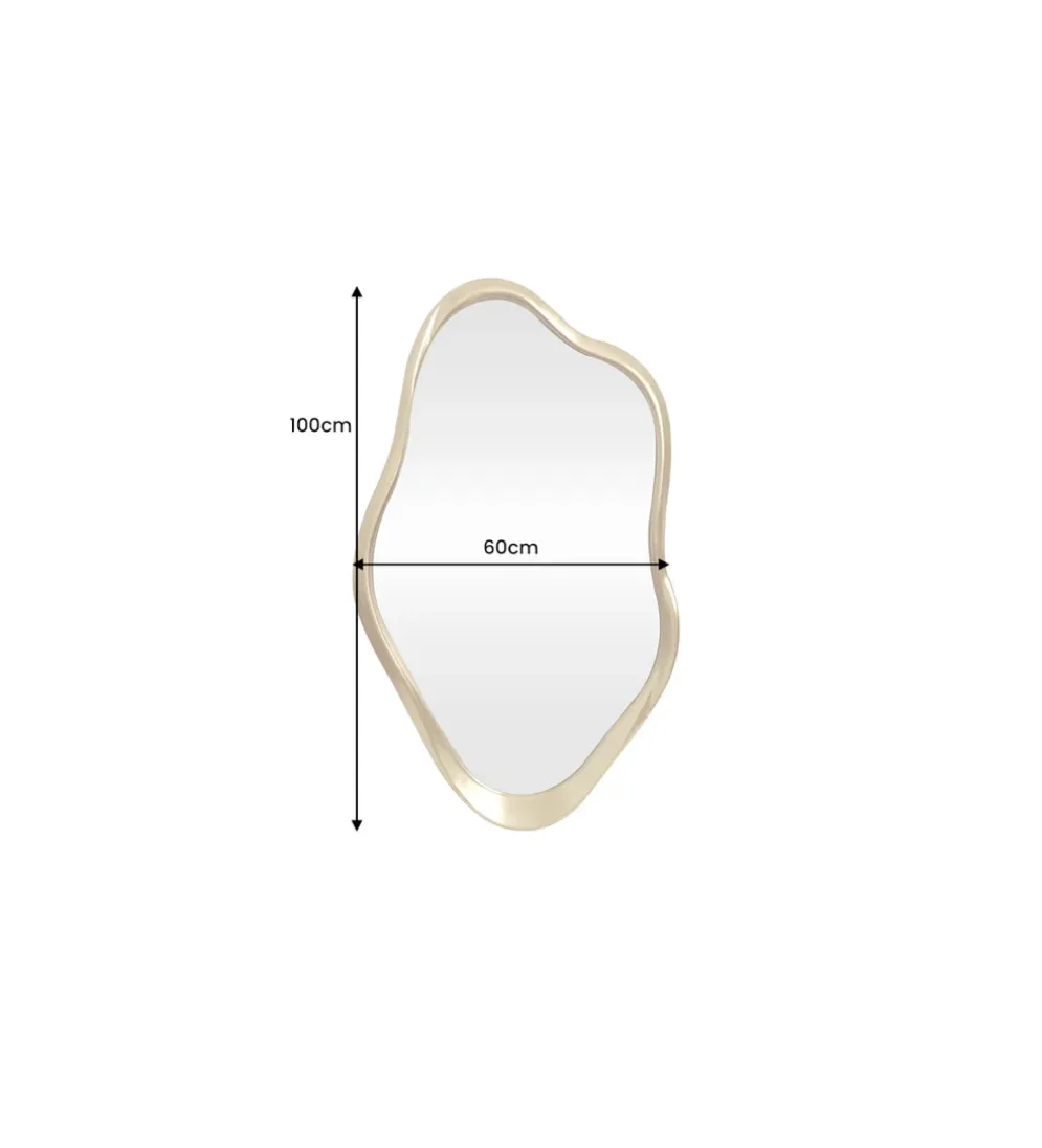 Lustro EMBER 100 cm złote