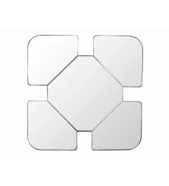 Lustro FORMATEA 60 x 60 cm czarne