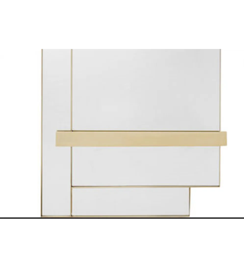 Lustro GIDEON 60 x 160 cm złote