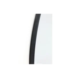 Lustro GOTEBORG 71 x 71 cm czarne