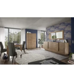 Lustro JUPITER 170 cm w kolorze dąb Mercure