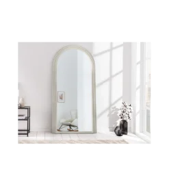 Lustro KIRAZ ART DECO 160 cm białe