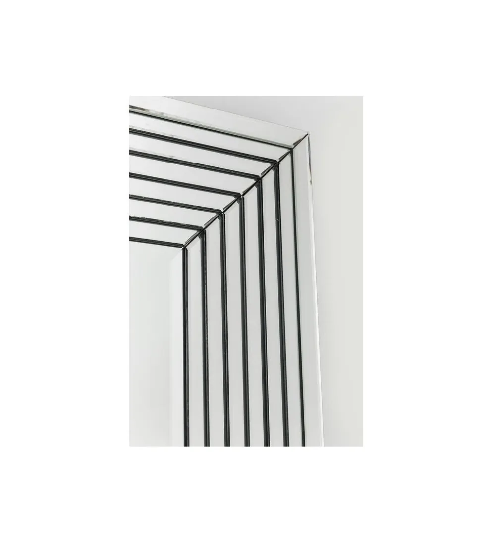 Lustro Linea 200 cm srebrne