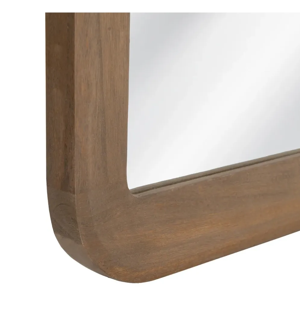Lustro NOGALE 160 cm drewno paulowni naturalne