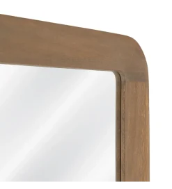 Lustro NOGALE 160 cm drewno paulowni naturalne
