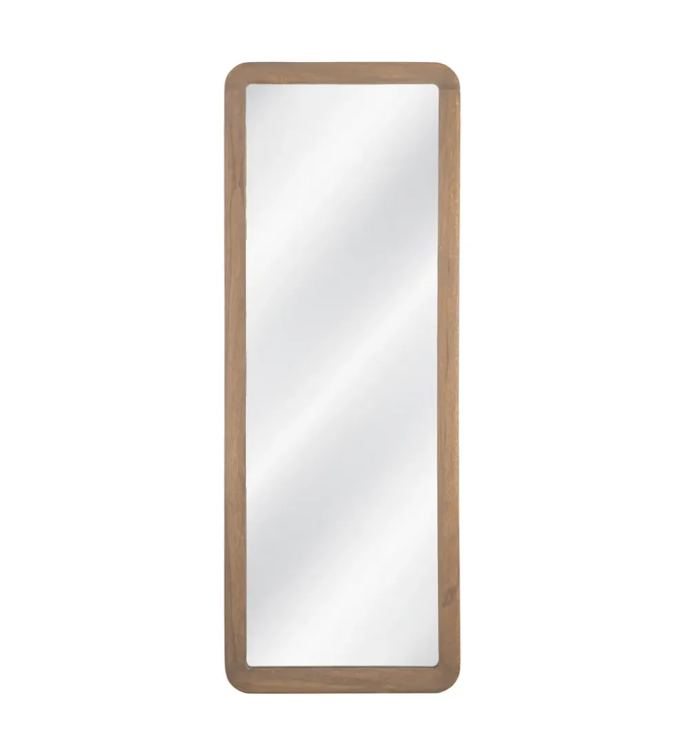 Lustro NOGALE 160 cm drewno paulowni naturalne