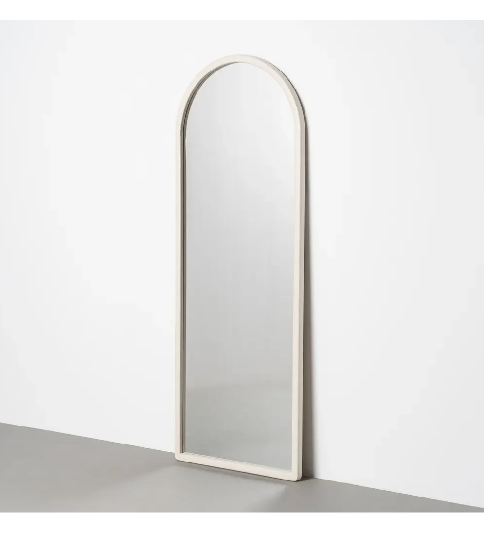Lustro SITEMATH 160 cm drewno paulowni białe