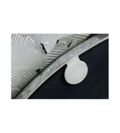 Lustro SORIA 92 cm złoto srebrne