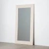 Lustro stojące MISAY 100 cm kremowe