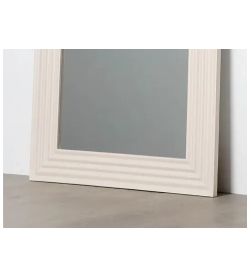 Lustro stojące MISAY 100 cm kremowe