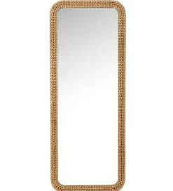 Lustro stojące RECTANGLE 122 cm naturalne