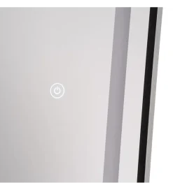 Lustro TEMPEJO 160 cm czarna rama