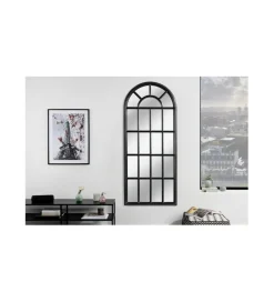 Lustro WINDOW 140 cm czarne
