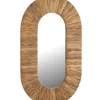 Lustro wiszące CURVE 152 cm naturalny