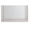 Lustro wiszące DEAY 106 cm drewno paulowni szare