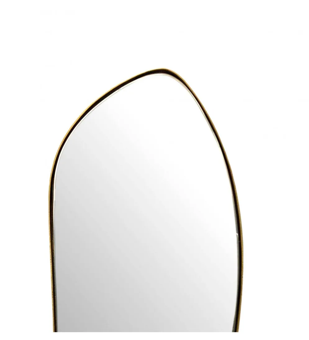 Lustro wiszące DEFORME 90 cm złote
