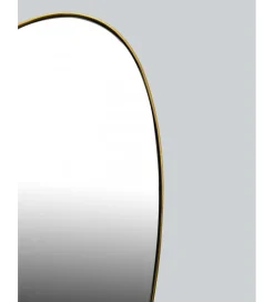 Lustro wiszące DEFORME 90 cm złote