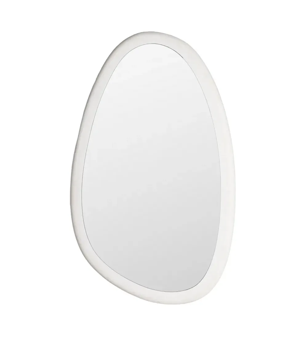 Lustro wiszące DEGO 73 cm białe