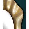 Lustro wiszące LUXI 60 cm antyczne złote