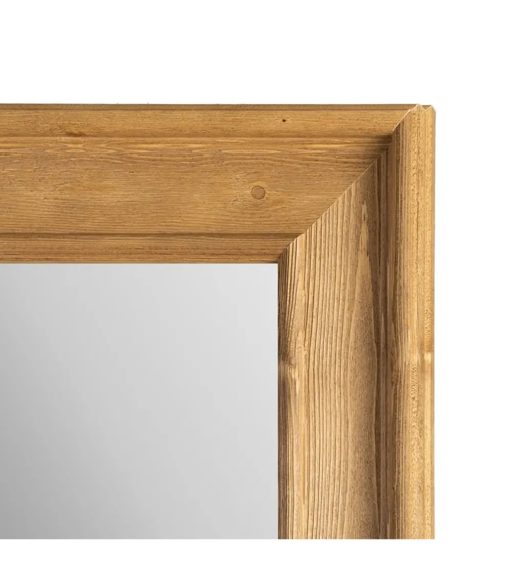 Lustro wiszące OKATA 171 cm naturalna rama