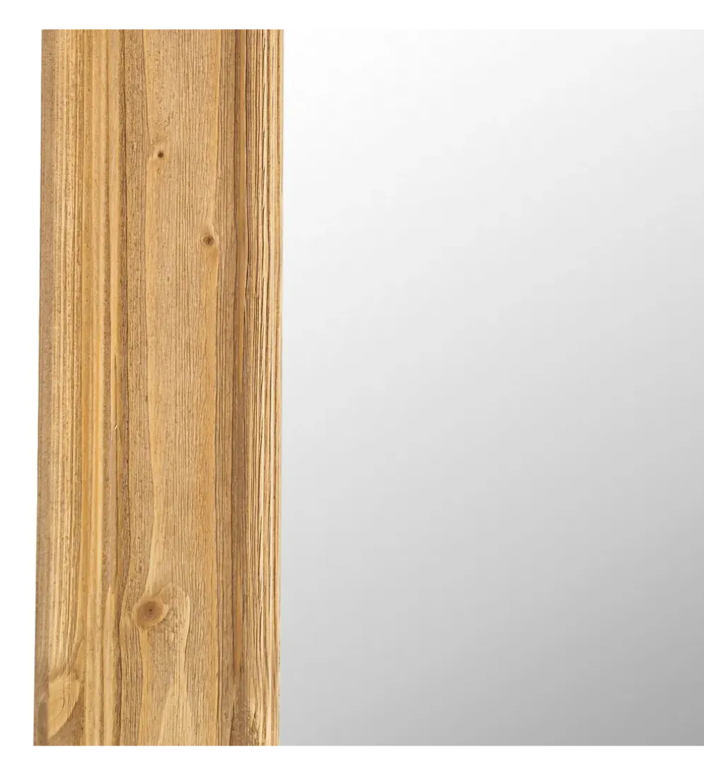 Lustro wiszące OKATA 171 cm naturalna rama