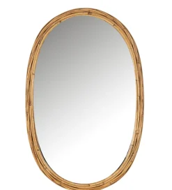 Lustro wiszące RECTANGLE 61 cm naturalne