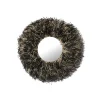 Lustro wiszące SISAL 115 cm czarno białe