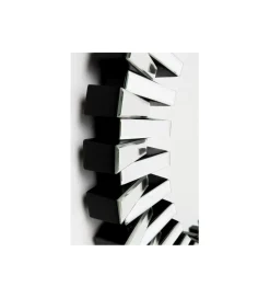 Lustro wiszące SPROCKET 92 cm srebrne