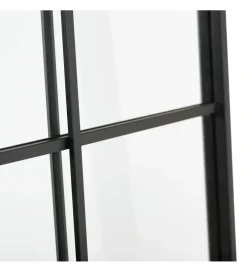 Lustro wiszące SYLAS 180 cm x 90 cm czarne