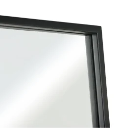 Lustro wiszące SYLAS 180 cm x 90 cm czarne
