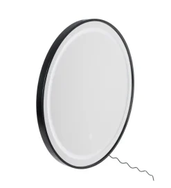 Lustro wiszące TEMPEJO 160 cm czarna rama