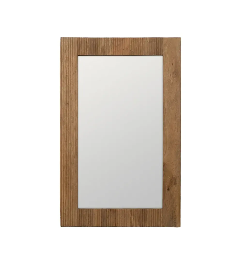 Lustro wiszące ZANMIK 110 cm drewno mango