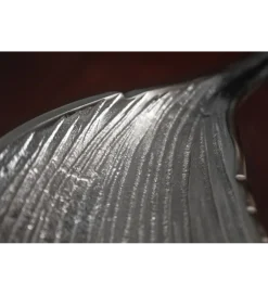 Misa HOJA 64 cm srebrna