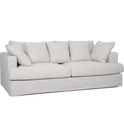 Modułowa sofa KILLIAN 94 cm z podłokietnikiem jasny beż
