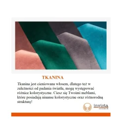 Narożnik CANIS velvet II 260 Cm szary