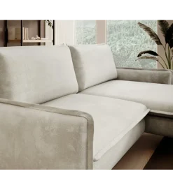 Narożnik rozkładany GLOSSY 226 cm z funkcją spania