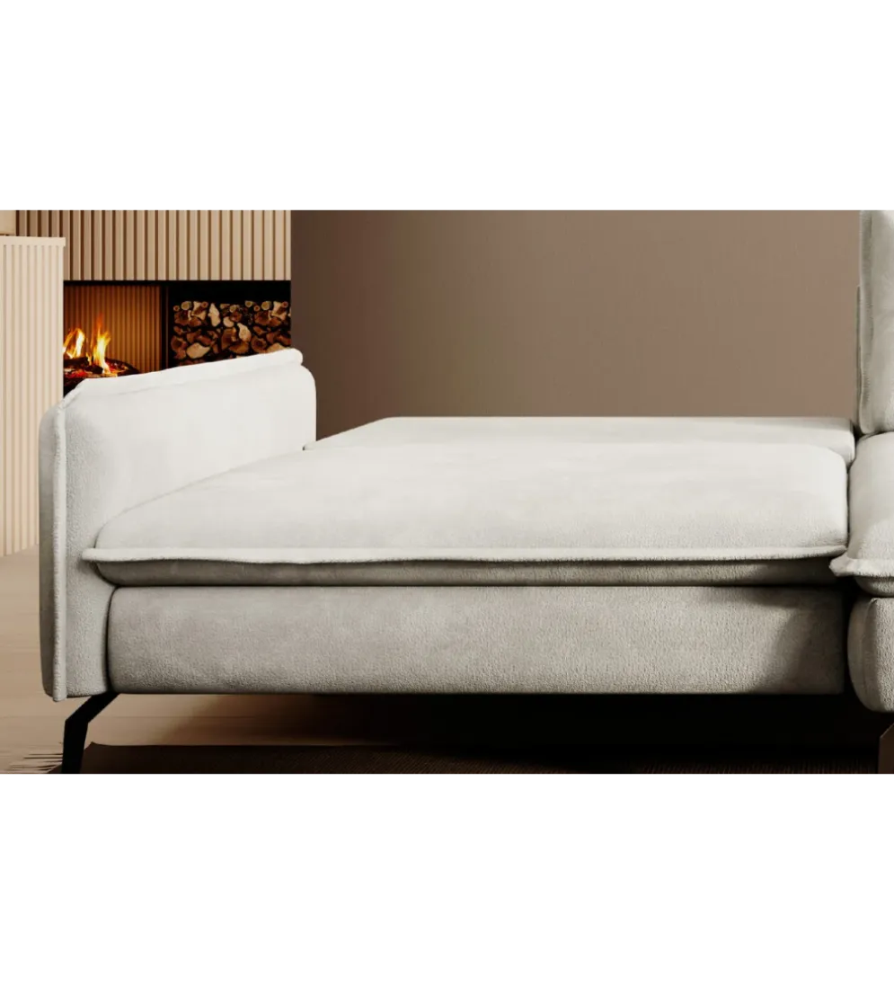 Narożnik rozkładany GLOSSY 226 cm z funkcją spania