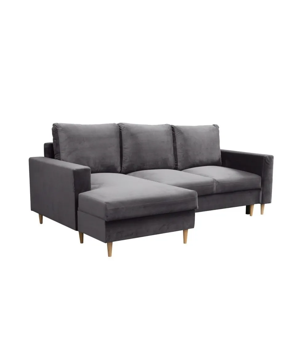Narożnik rozkładany MUNDO 230 cm z funkcją spania