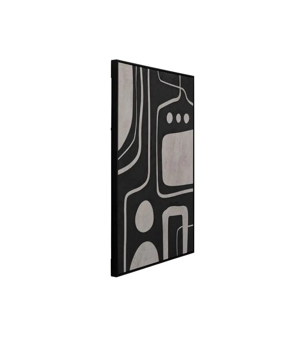 Obraz Artistic Blacky 70 cm x 110 cm czarny