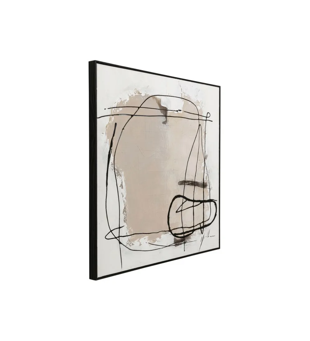 Obraz Dust Grey 100 cm x 100 cm