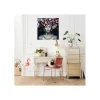 Obraz Flower Art Lady 120 cm x 120 cm
