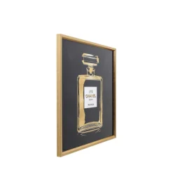 Obraz FRAGRANCE 115 x 115 cm złoty