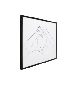 Obraz HEART HANDS 103 x 73 cm