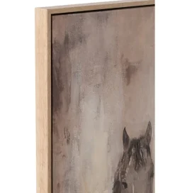 Obraz HORSE 142 x 102 cm beżowy
