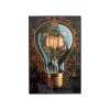 Obraz LED ART BULB 80 x 120 cm