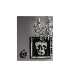 Obraz lustro Skull 100 cm x 100 cm