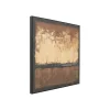 Obraz Silence Brown 120 cm x 120 cm